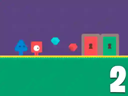 Igra Red and Blue Adventure 2 spletu