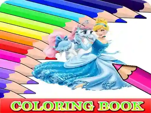 Igra Coloring Book for Cinderella spletu
