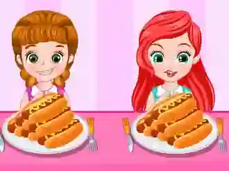 Igra Princess Hotdog Eating Contest spletu