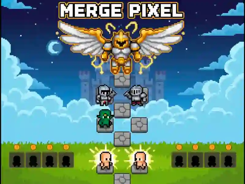 Igra Merge Pixel spletu