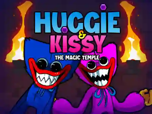 Igra Huggie & Kissy The Magic Temple spletu