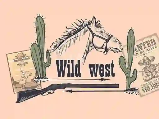 Igra Wild Wild West Memory spletu