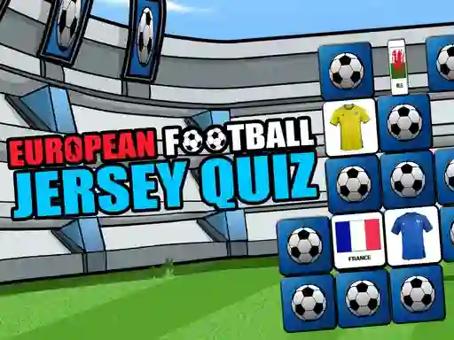 Igra European Football Jersey Quiz spletu