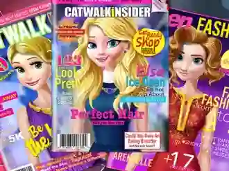 Igra Princess Catwalk Magazine spletu