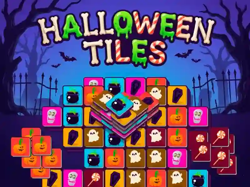 Igra Halloween Tiles spletu
