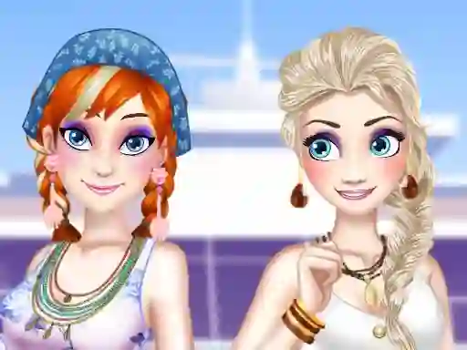 Igra Ella and Anna Spring Break spletu