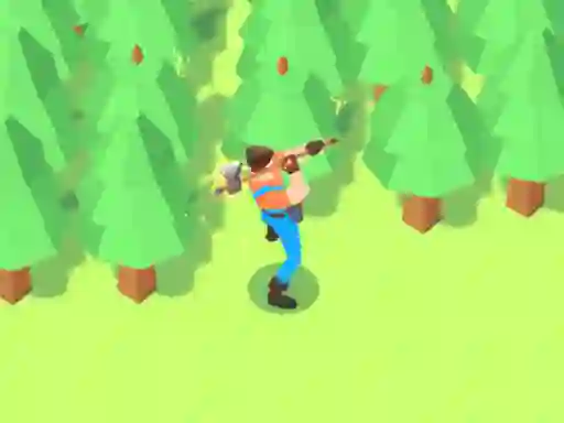 Igra Idle Lumberjack 3D spletu