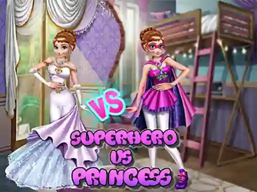 Igra Annie Superhero vs Princess spletu
