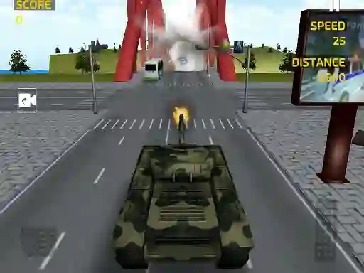 Igra Army Tank Driving Simulation spletu