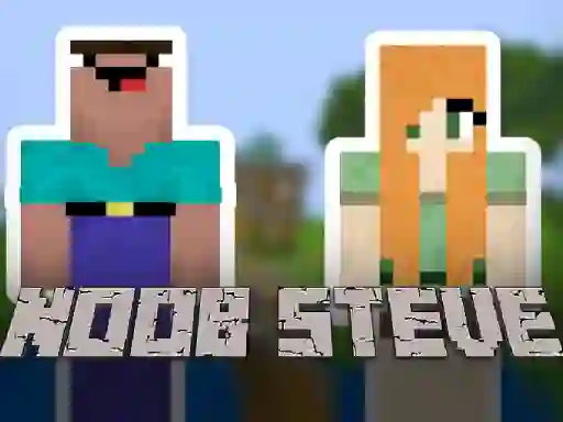 Igra Noob Steve spletu