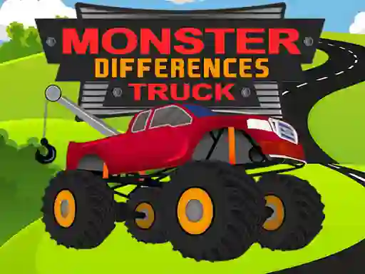 Igra Monster Truck Differences spletu