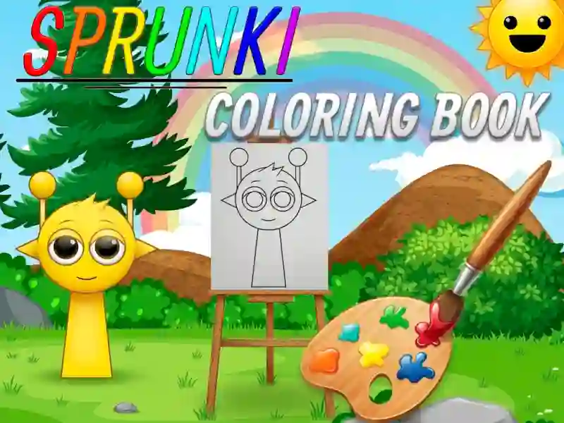 Igra Sprunki Coloring Book spletu