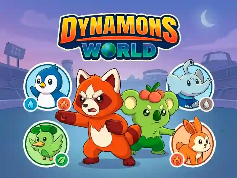Igra Dynamons World spletu