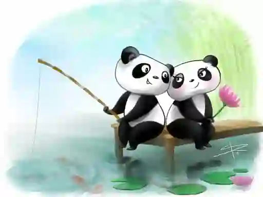 Igra Pandas Slide spletu
