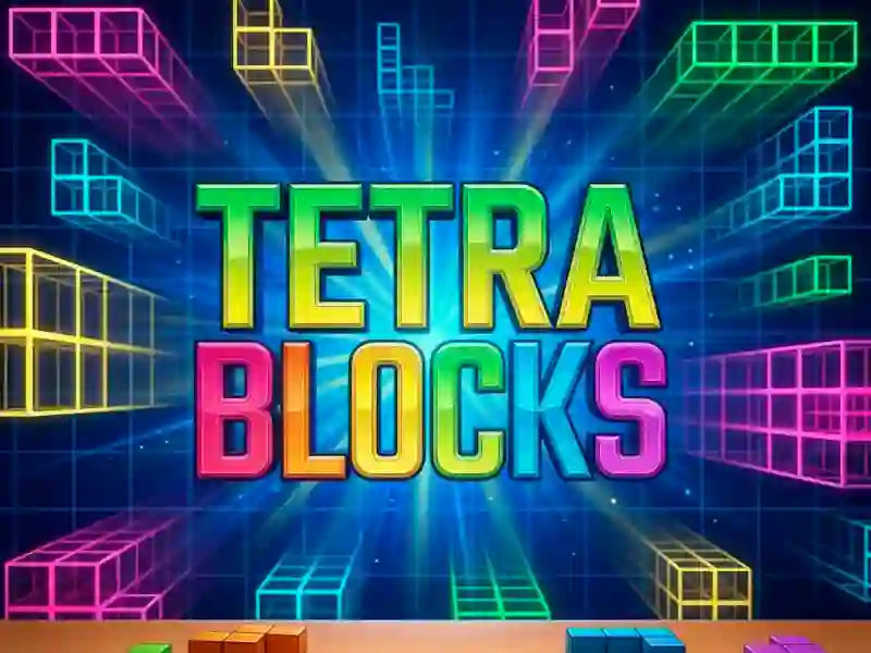 Igra Tetra Blocks spletu