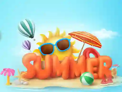 Igra Happy summer jigsaw puzzle spletu