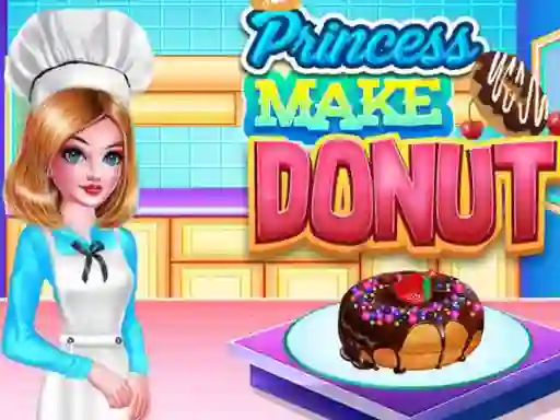 Igra Princess Make Donut spletu