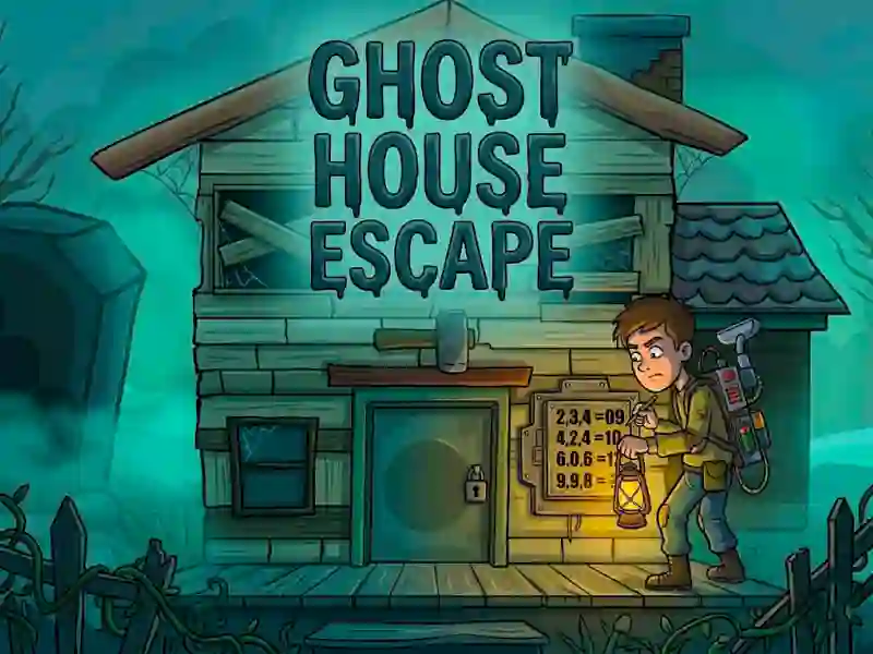 Igra Ghost House Escape spletu