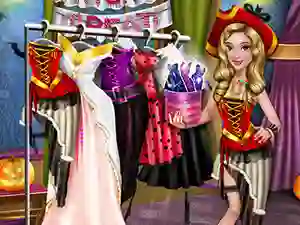Igra Dove Halloween Dolly Dress Up spletu
