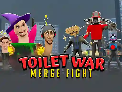 Igra Toilet War: Merge Skibidi spletu