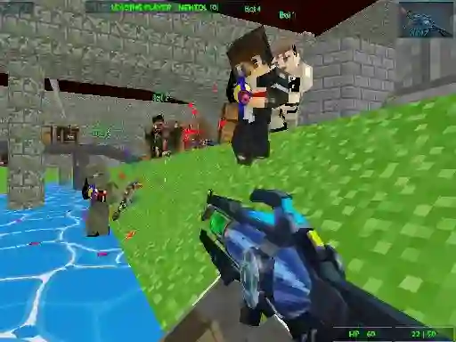 Igra GunGame Paintball Wars spletu