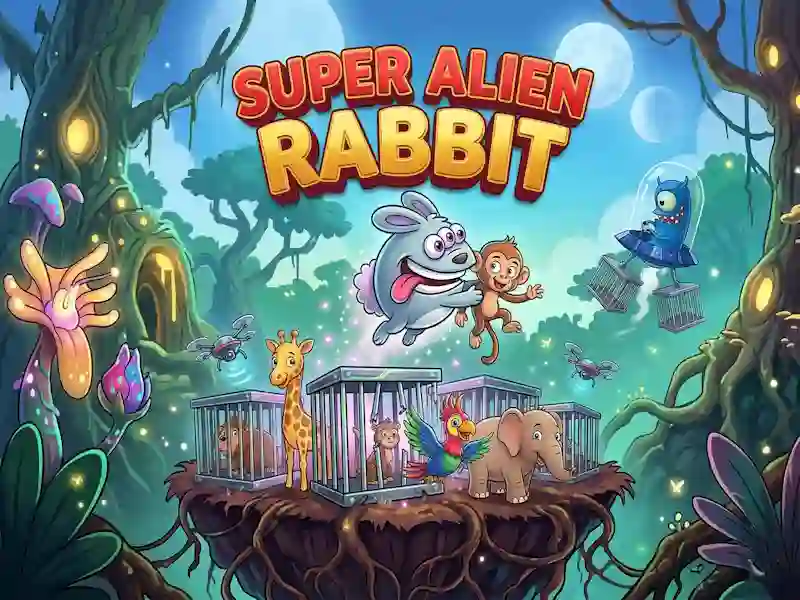 Igra Super Alien Rabbit spletu