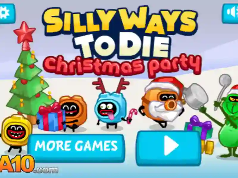 Igra Silly ways to die: Christmas Party spletu