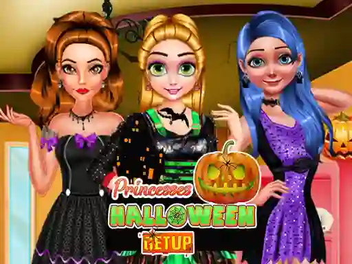Igra Princesses Halloween Getup spletu