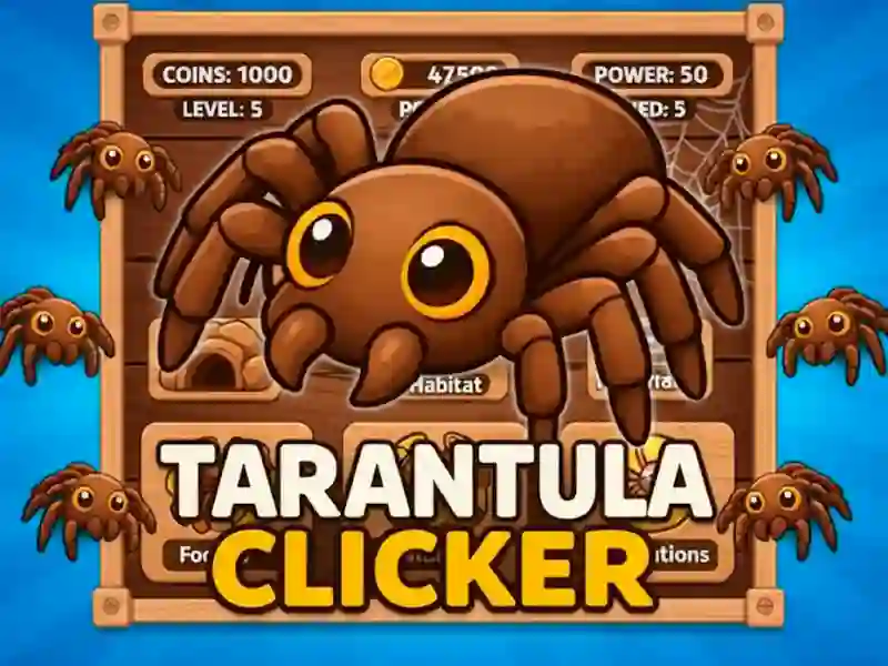 Igra Tarantula Clicker spletu