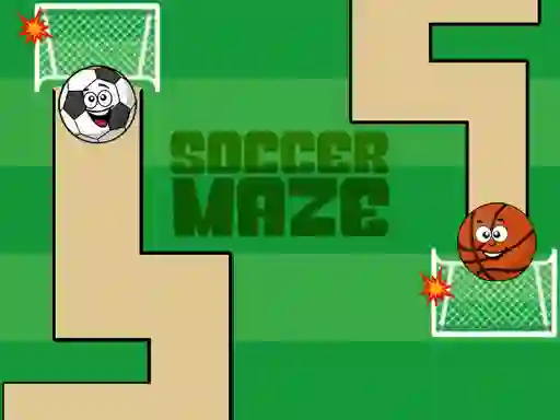 Igra Soccer Maze spletu