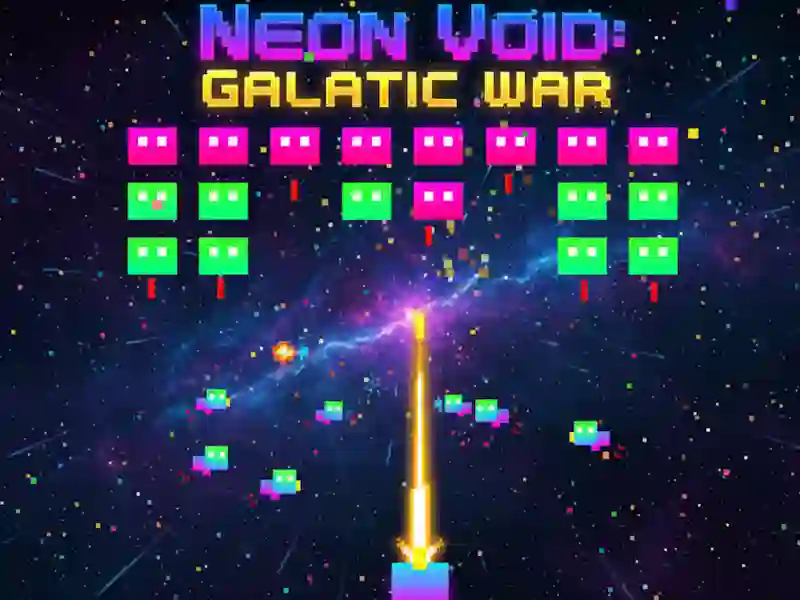 Igra Neon Void: Galactic War spletu