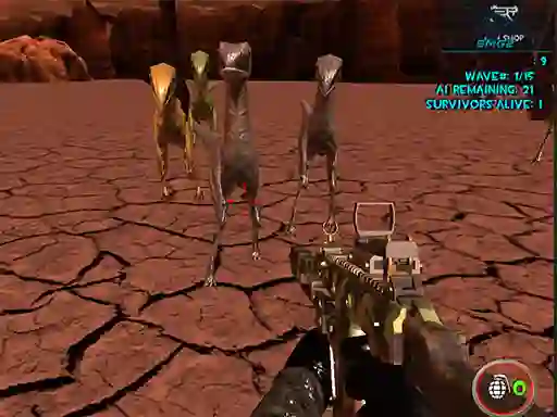 Igra Dinosaurs Survival Active Vulcan spletu