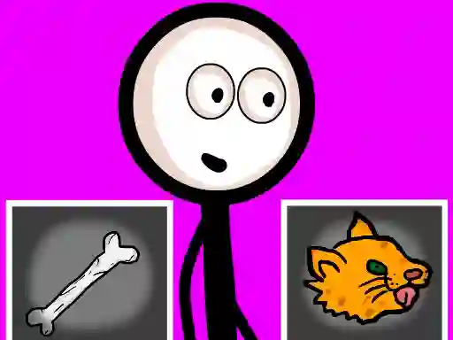 Igra Stickman Choosing actions spletu