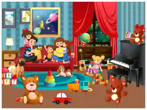 Igra Hidden Toys spletu