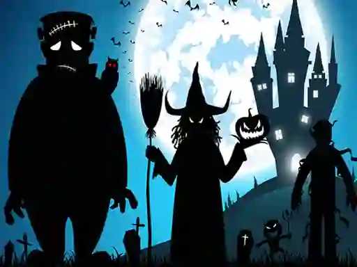 Igra Crazy Halloween Memory spletu