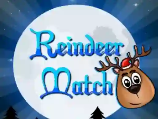 Igra Reindeer Match spletu