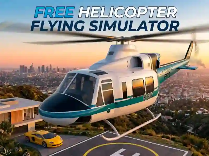 Igra Free Helicopter Flying Simulator spletu