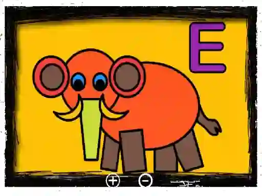 Igra Easy Kids Coloring Letters spletu