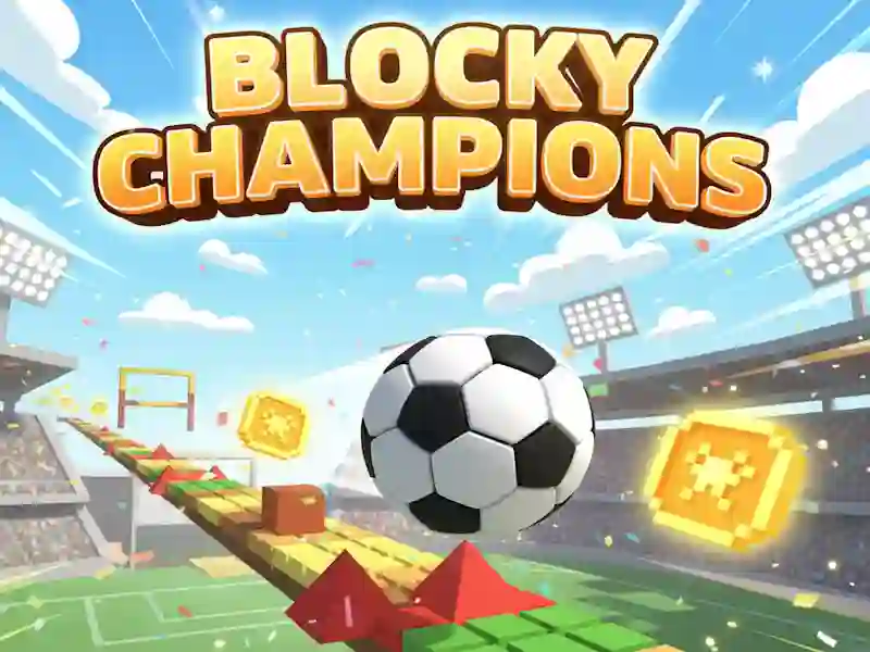 Igra Blocky champions spletu