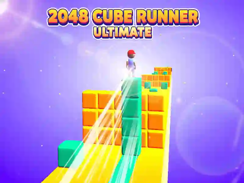 Igra 2048 Cube Runner ultimate spletu
