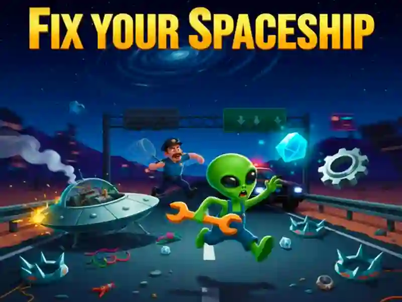 Igra Fix your Spaceship spletu