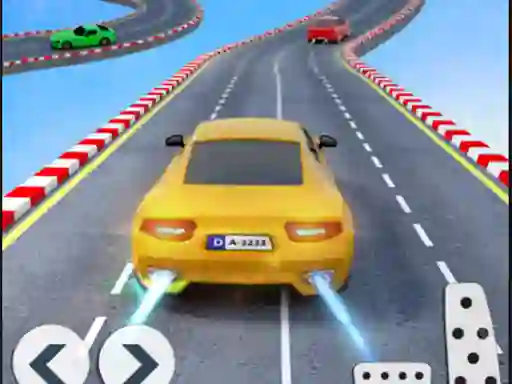 Igra Mega Ramp Car Racing Stunts GT 3d spletu