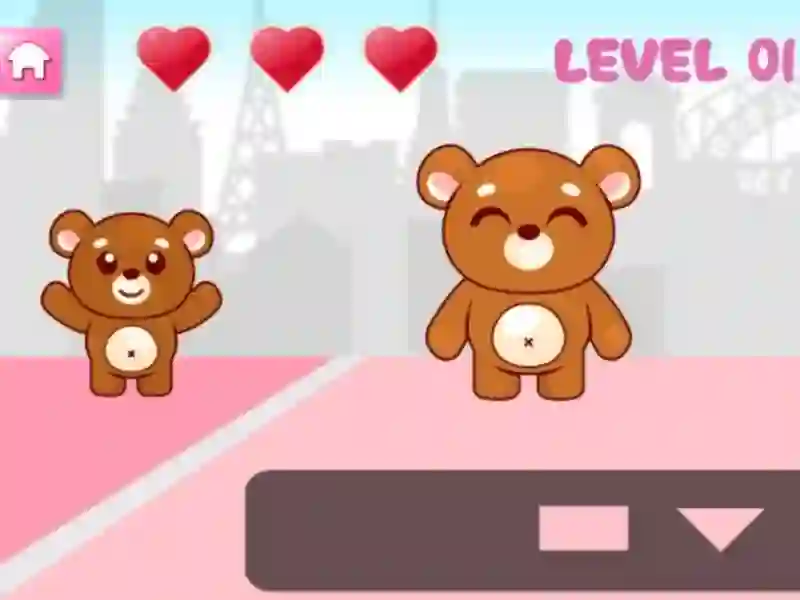 Igra Bear And Shapes spletu