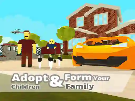 Igra KOGAMA Adopt Children and Form Your Family spletu