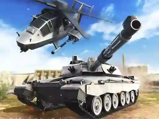 Igra Strategy of war. Tanks and helicopters spletu