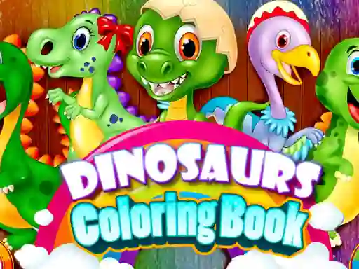 Igra Dinosaurs Coloring Book spletu