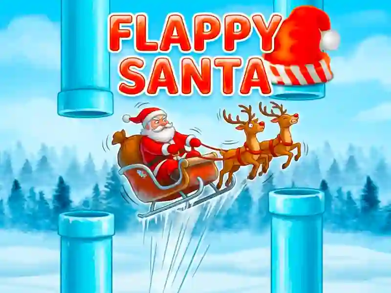 Igra Flappy Santa spletu