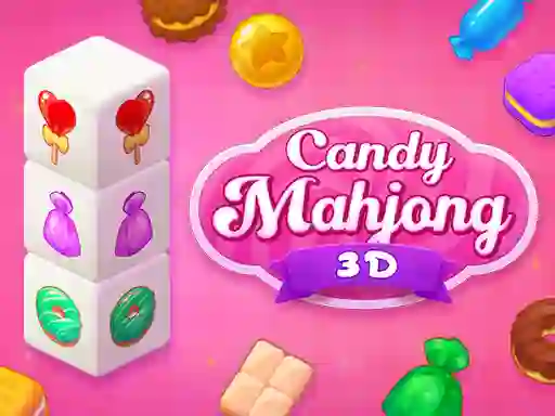 Igra Candy Mahjong 3D spletu