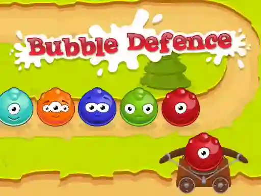 Igra Bubble Defence spletu
