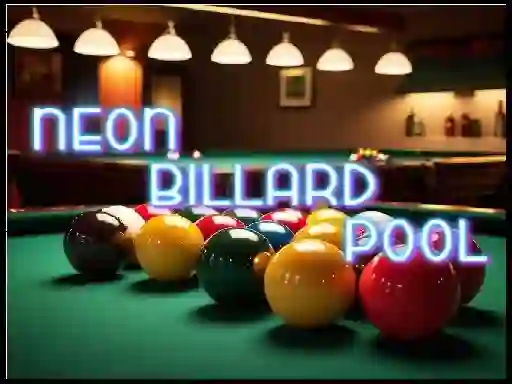 Igra Neon Billard Pool spletu